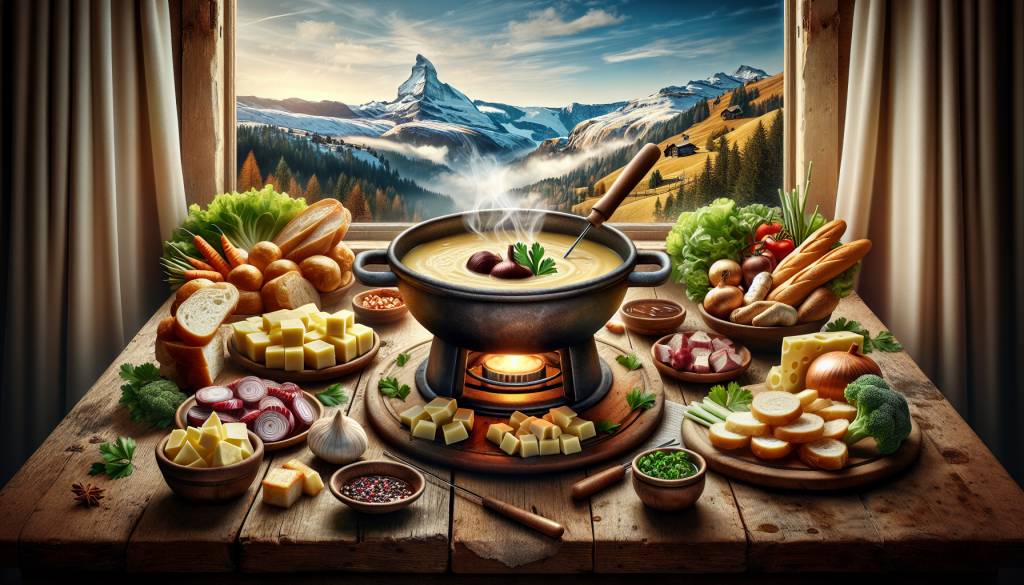 La meilleure recette pour la fondue suisse sauvage à Genève